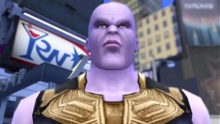 Thanos vs Captain America